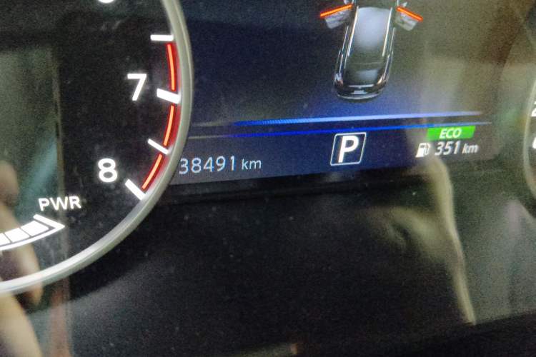 Used Nissan Murano 2019 2.5 S/C HEV XE Four-Wheel Drive Hybrid SmartConnect Prestige Edition China VI Standard Odometer Close Up