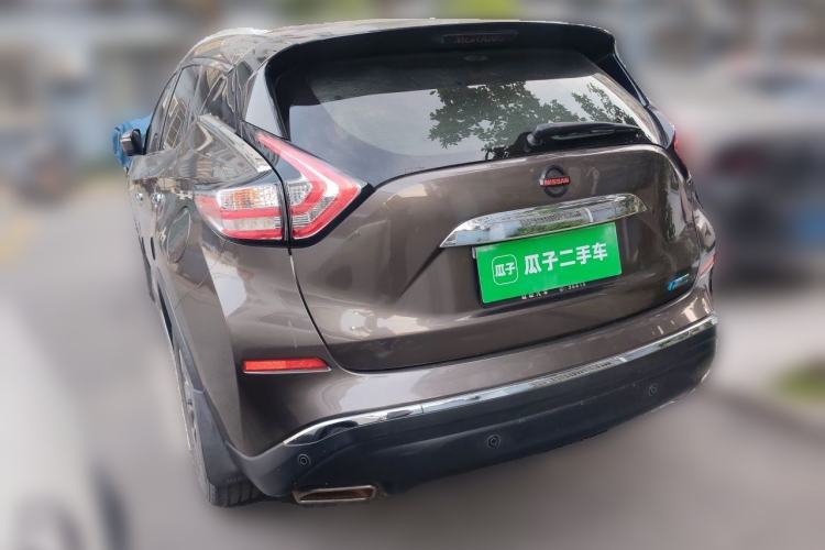 Used Nissan Murano 2019 2.5L XL Two-Wheel Drive SmartConnect Luxury Edition China V Standard Rear Left 45 Deg
