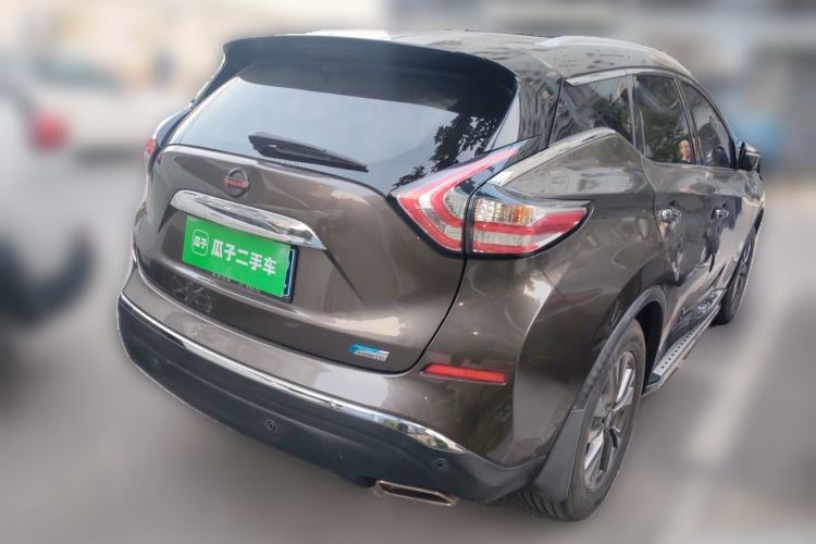 Used Nissan Murano 2019 2.5L XL Two-Wheel Drive SmartConnect Luxury Edition China V Standard Rear Right 45 Deg
