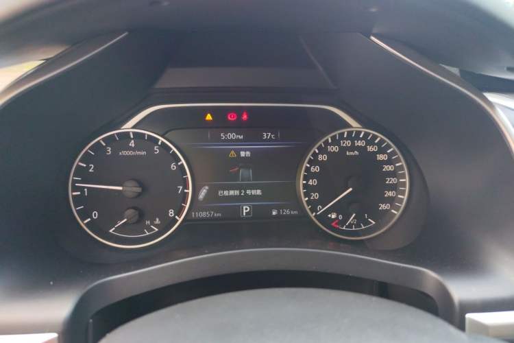 Used Nissan Murano 2019 2.5L XL Two-Wheel Drive Smart Connect Luxury Edition China VI Standard Instrument Cluster