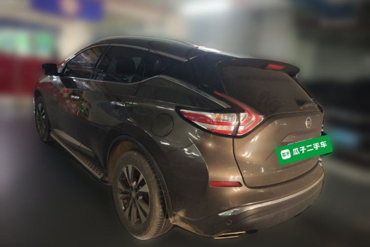 Used Nissan Murano 2019 2.5L XL Two-Wheel Drive SmartConnect Luxury Edition China V Standard Rear Left 45 Deg