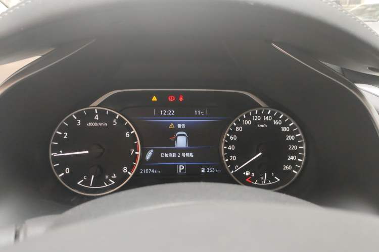 Used Nissan Murano 2019 2.5L XL Two-Wheel Drive SmartConnect Luxury Edition China V Standard Instrument Cluster