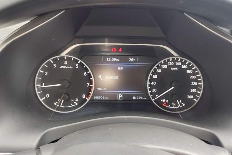 Used Nissan Murano 2019 2.5L XL Two-Wheel Drive Smart Connect Luxury Edition China VI Standard Instrument Cluster