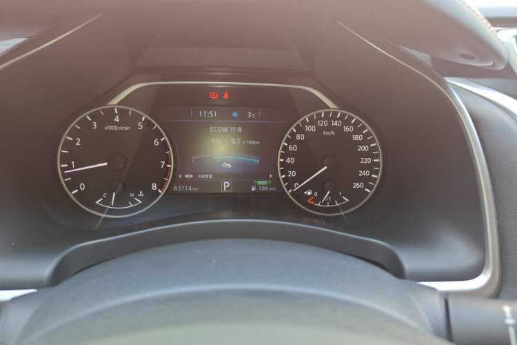 Used Nissan Murano 2019 2.5L XL Two-Wheel Drive Smart Connect Luxury Edition China VI Standard Instrument Cluster