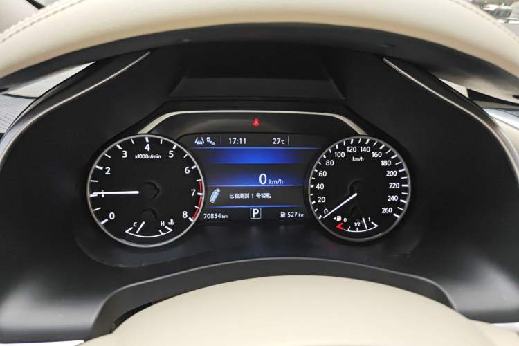 Used Nissan Murano 2019 2.5L XL Plus Two-Wheel Drive SmartConnect Leading Edition China VI Standard Instrument Cluster