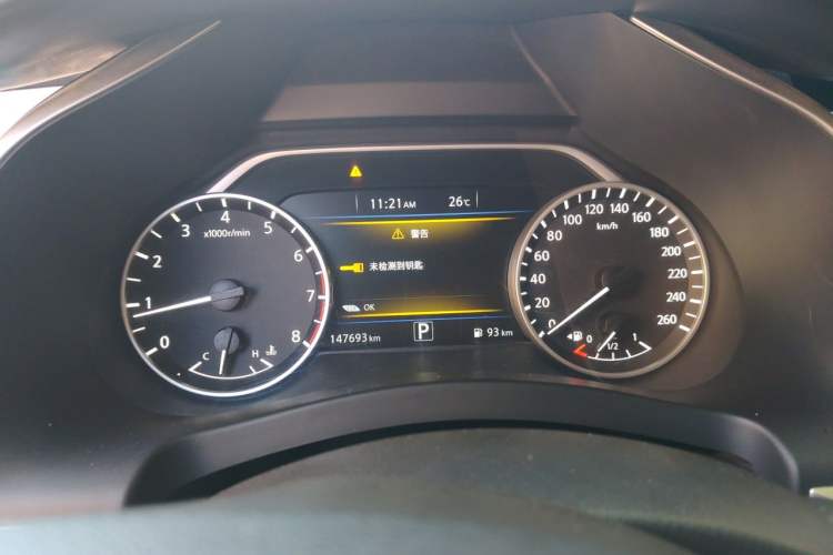 Used Nissan Murano 2019 2.5L XE Two-Wheel Drive Elite Version China VI Standard Instrument Cluster
