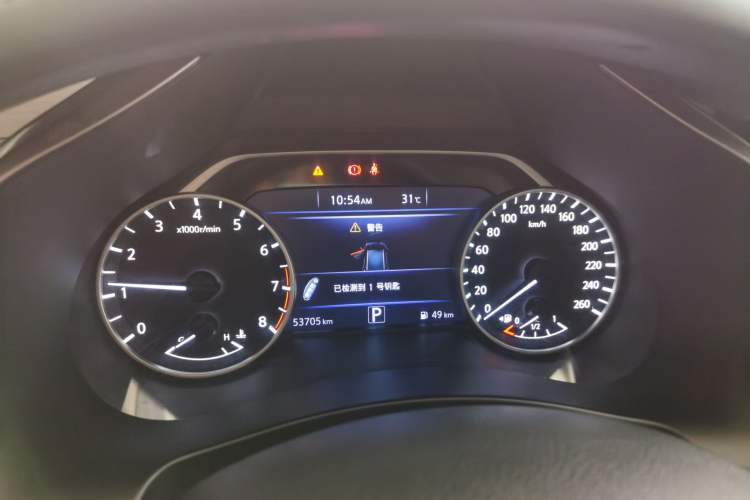 Used Nissan Murano 2019 2.5L XE Two-Wheel Drive Elite Version China VI Standard Instrument Cluster