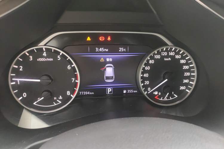 Used Nissan Murano 2019 2.5L XE Two-Wheel Drive Elite Version China VI Standard Instrument Cluster