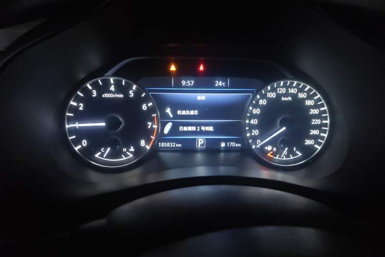 Used Nissan Murano 2019 2.5L XL Two-Wheel Drive Smart Connect Luxury Edition China VI Standard Instrument Cluster