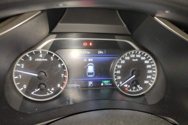Used Nissan Murano 2019 2.5L XL Two-Wheel Drive SmartConnect Luxury Edition China V Standard Instrument Cluster