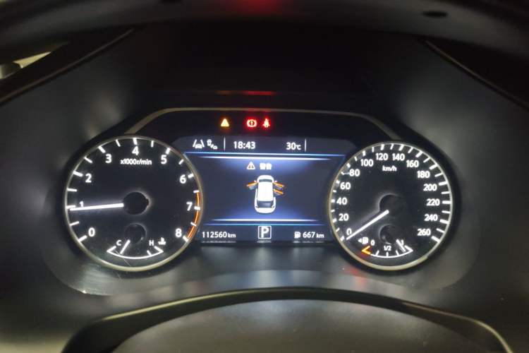 Used Nissan Murano 2019 2.5L XL Plus Two-Wheel Drive SmartConnect Leading Edition China VI Standard Instrument Cluster