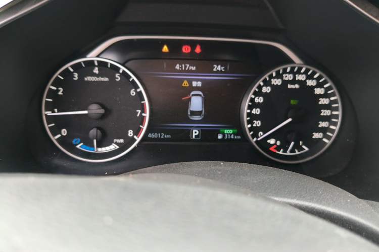 Used Nissan Murano 2019 2.5 S/C HEV XE Four-Wheel Drive Hybrid SmartConnect Prestige Edition China VI Standard Odometer Close Up