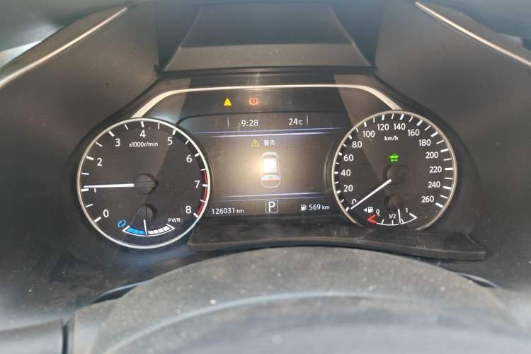 Used Nissan Murano 2019 2.5 S/C HEV XE Four-Wheel Drive Hybrid SmartConnect Prestige Edition China VI Standard Odometer Close Up
