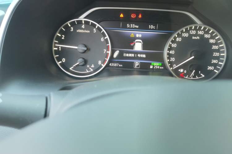 Used Nissan Murano 2019 2.5L XL Two-Wheel Drive Smart Connect Luxury Edition China VI Standard Odometer Close Up