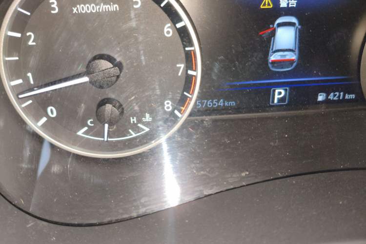 Used Nissan Murano 2019 2.5L XE Two-Wheel Drive Elite Version China VI Standard Odometer Close Up