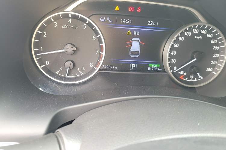 Used Nissan Murano 2019 2.5L XL Plus Two-Wheel Drive SmartConnect Leading Edition China VI Standard Odometer Close Up