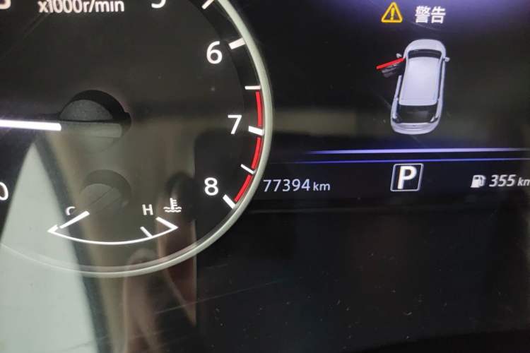 Used Nissan Murano 2019 2.5L XE Two-Wheel Drive Elite Version China VI Standard Odometer Close Up