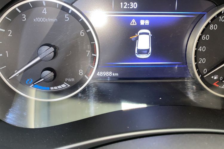 Used Nissan Murano 2019 2.5 S/C HEV XE Four-Wheel Drive Hybrid SmartConnect Prestige Version China V Emission Standard Odometer Close Up
