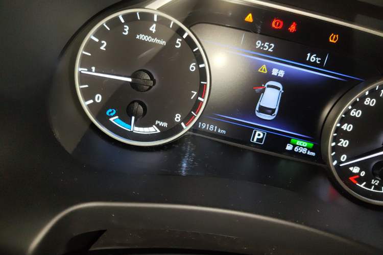 Used Nissan Murano 2019 2.5 S/C HEV XE Four-Wheel Drive Hybrid SmartConnect Prestige Edition China VI Standard Odometer Close Up