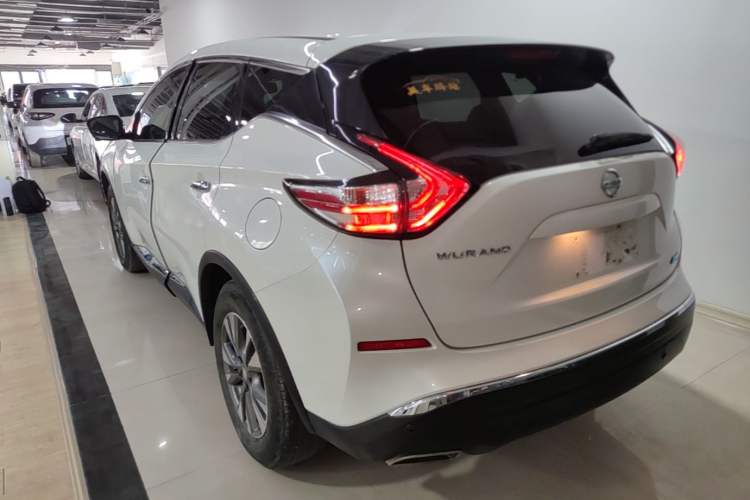 Used Nissan Murano 2019 2.5L XL Two-Wheel Drive SmartConnect Luxury Edition China V Standard Rear Left 45 Deg