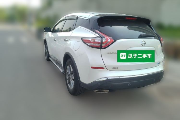 Used Nissan Murano 2019 2.5L XL Two-Wheel Drive SmartConnect Luxury Edition China V Standard Rear Left 45 Deg