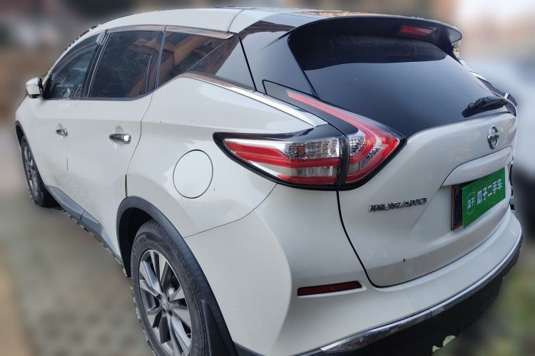 Used Nissan Murano 2019 2.5L XL Two-Wheel Drive SmartConnect Luxury Edition China V Standard Rear Left 45 Deg