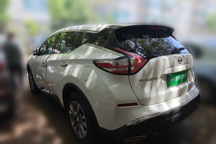 Used Nissan Murano 2019 2.5L XL Two-Wheel Drive SmartConnect Luxury Edition China V Standard Rear Left 45 Deg