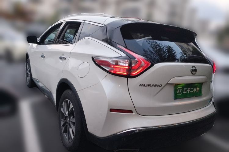 Used Nissan Murano 2019 2.5L XL Two-Wheel Drive SmartConnect Luxury Edition China V Standard Rear Left 45 Deg