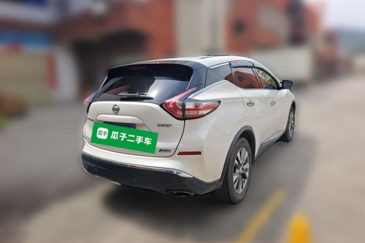 Used Nissan Murano 2019 2.5L XL Two-Wheel Drive SmartConnect Luxury Edition China V Standard Rear Right 45 Deg
