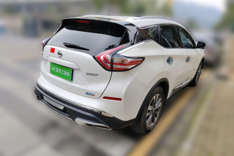 Used Nissan Murano 2019 2.5L XL Two-Wheel Drive SmartConnect Luxury Edition China V Standard Rear Right 45 Deg