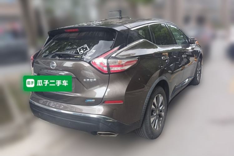 Used Nissan Murano 2019 2.5L XL Two-Wheel Drive SmartConnect Luxury Edition China V Standard Rear Right 45 Deg