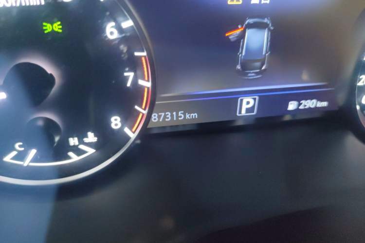Used Nissan Murano 2021 2.5L XE Two-Wheel Drive Elite Edition Odometer Close Up