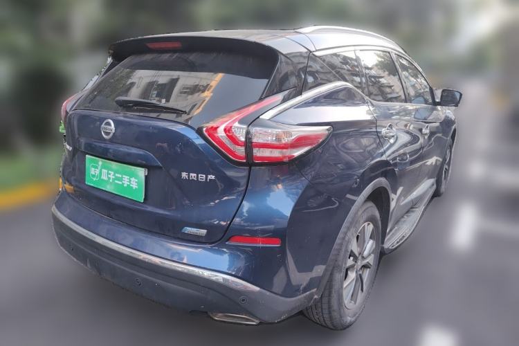 Used Nissan Murano 2021 2.5L XL Two-Wheel Drive Smart Connect Luxury Edition Rear Right 45 Deg