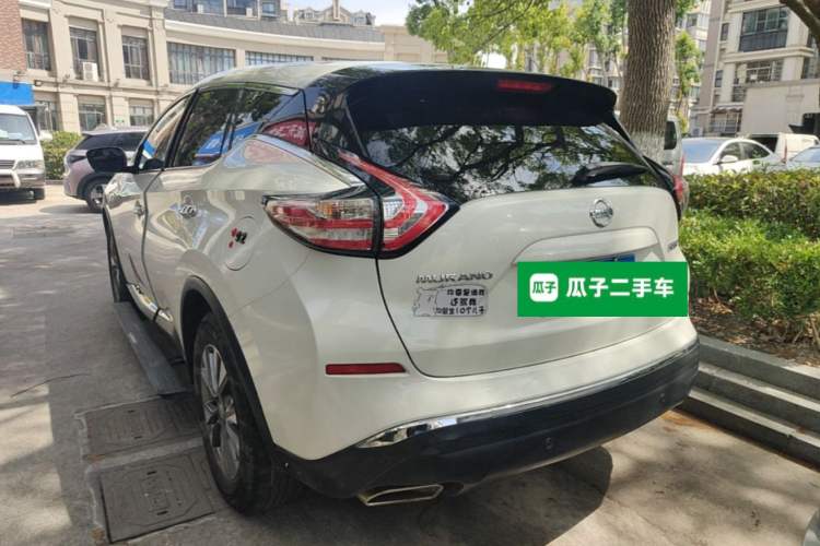 Used Nissan Murano 2021 2.5L XL Two-Wheel Drive Smart Connect Luxury Edition Rear Left 45 Deg