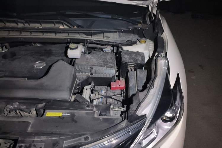 Used Nissan Murano 2021 2.5L XL Two-Wheel Drive Smart Connect Luxury Edition Engine Bay Left