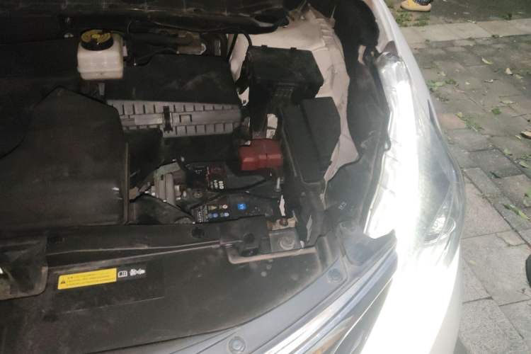 Used Nissan Murano 2021 2.5L XL Two-Wheel Drive Smart Connect Luxury Edition Engine Bay Left