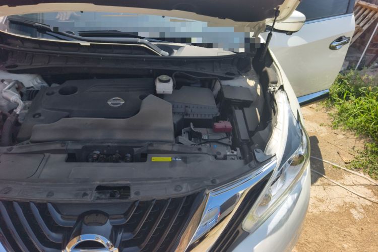 Used Nissan Murano 2021 2.5L XL Two-Wheel Drive Smart Connect Luxury Edition Engine Bay Left