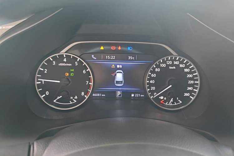 Used Nissan Murano 2021 2.5L XL Two-Wheel Drive Smart Connect Luxury Edition Instrument Cluster