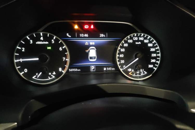 Used Nissan Murano 2021 2.5L XL Two-Wheel Drive Smart Connect Luxury Edition Instrument Cluster