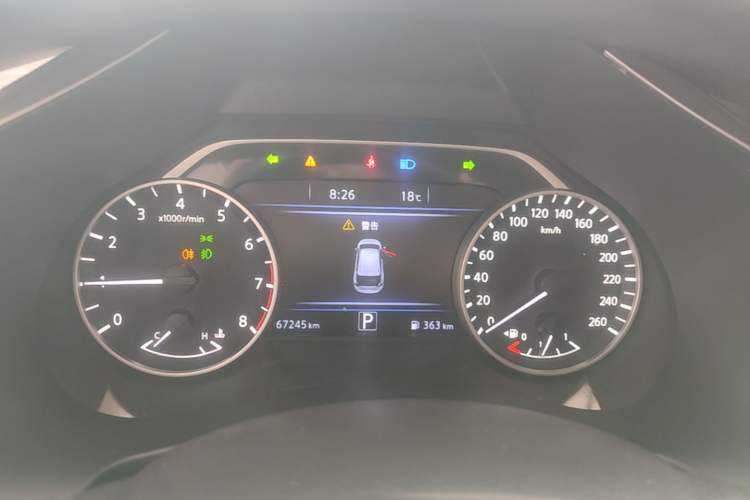 Used Nissan Murano 2021 2.5L XE Two-Wheel Drive Elite Edition Instrument Cluster