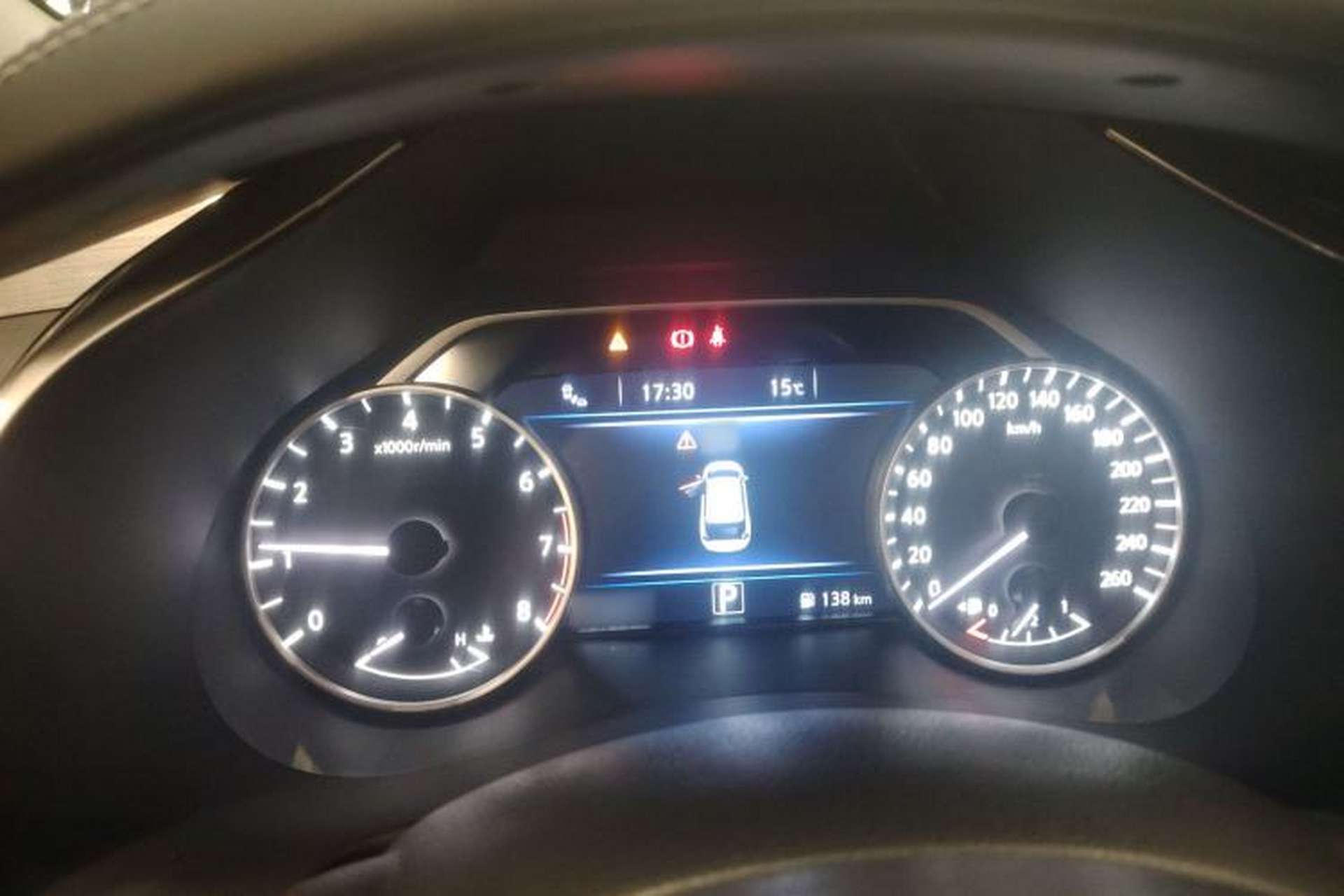 Used Nissan Murano 2021 2.5L XL Two-Wheel Drive Smart Connect Luxury Edition Instrument Cluster