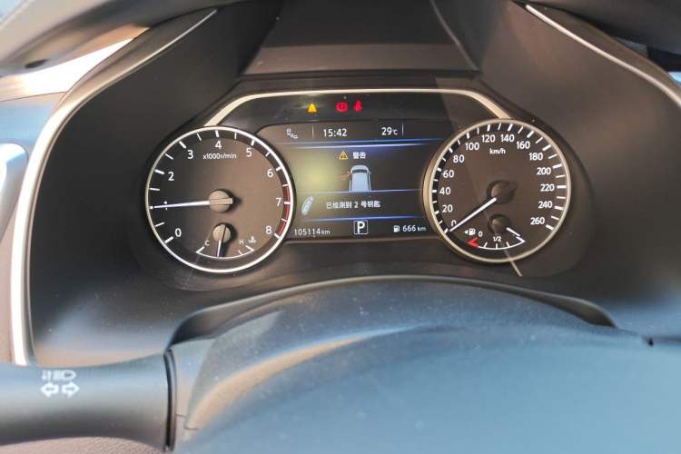 Used Nissan Murano 2021 2.5L XL Two-Wheel Drive Smart Connect Luxury Edition Instrument Cluster
