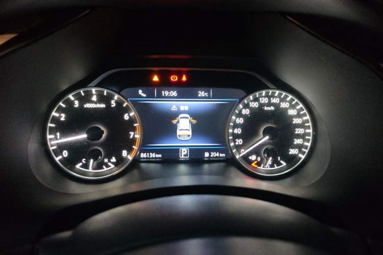 Used Nissan Murano 2021 2.5L XL Two-Wheel Drive Smart Connect Luxury Edition Instrument Cluster