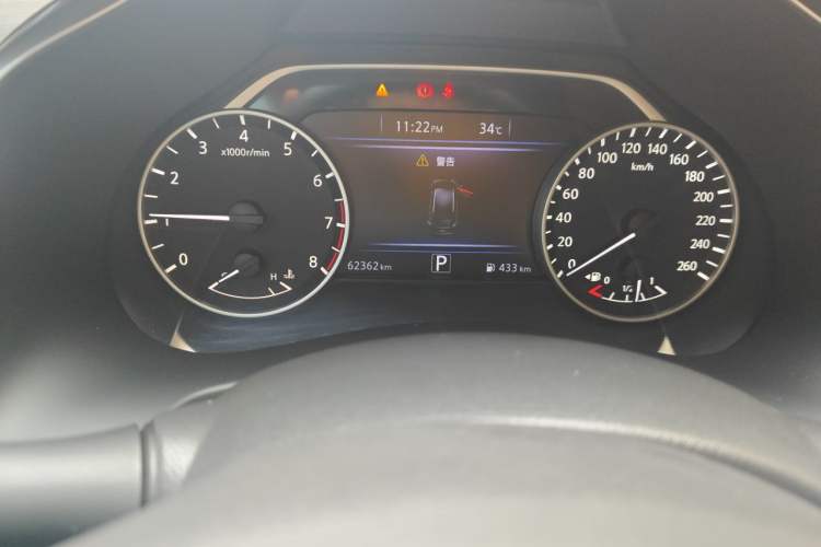 Used Nissan Murano 2021 2.5L XE Two-Wheel Drive Elite Edition Odometer Close Up