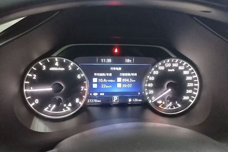 Used Nissan Murano 2021 2.5L XE Two-Wheel Drive Elite Edition Odometer Close Up