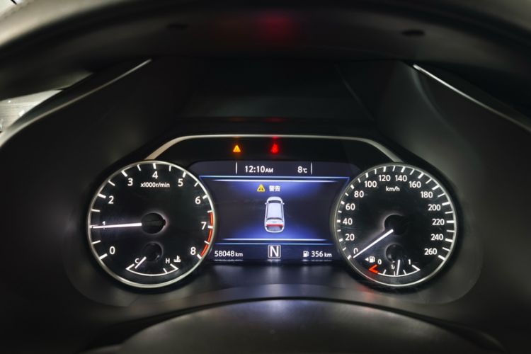 Used Nissan Murano 2021 2.5L XE Two-Wheel Drive Elite Edition Odometer Close Up