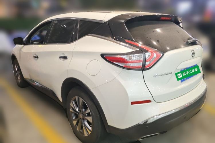 Used Nissan Murano 2021 2.5L XL Two-Wheel Drive Smart Connect Luxury Edition Rear Left 45 Deg