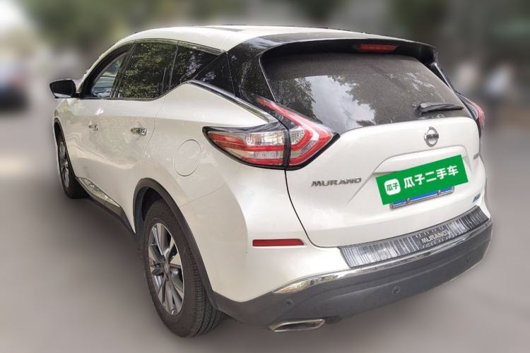 Used Nissan Murano 2021 2.5L XL Two-Wheel Drive Smart Connect Luxury Edition Rear Left 45 Deg