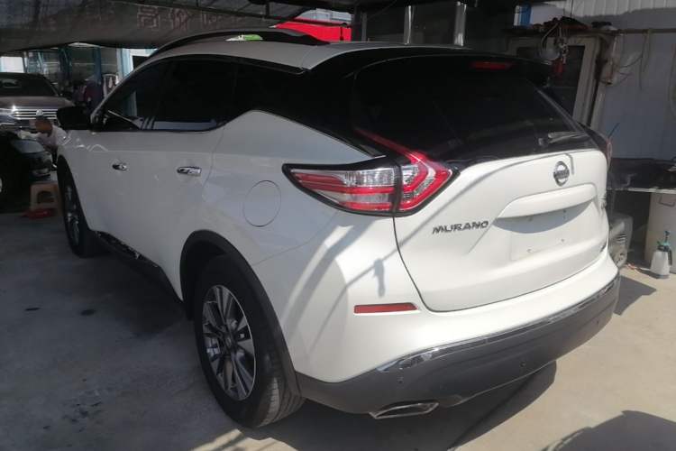 Used Nissan Murano 2021 2.5L XL Two-Wheel Drive Smart Connect Luxury Edition Rear Left 45 Deg