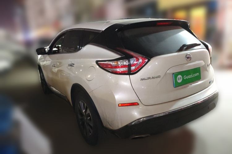Used Nissan Murano 2021 2.5L XL Two-Wheel Drive Smart Connect Luxury Edition Rear Left 45 Deg